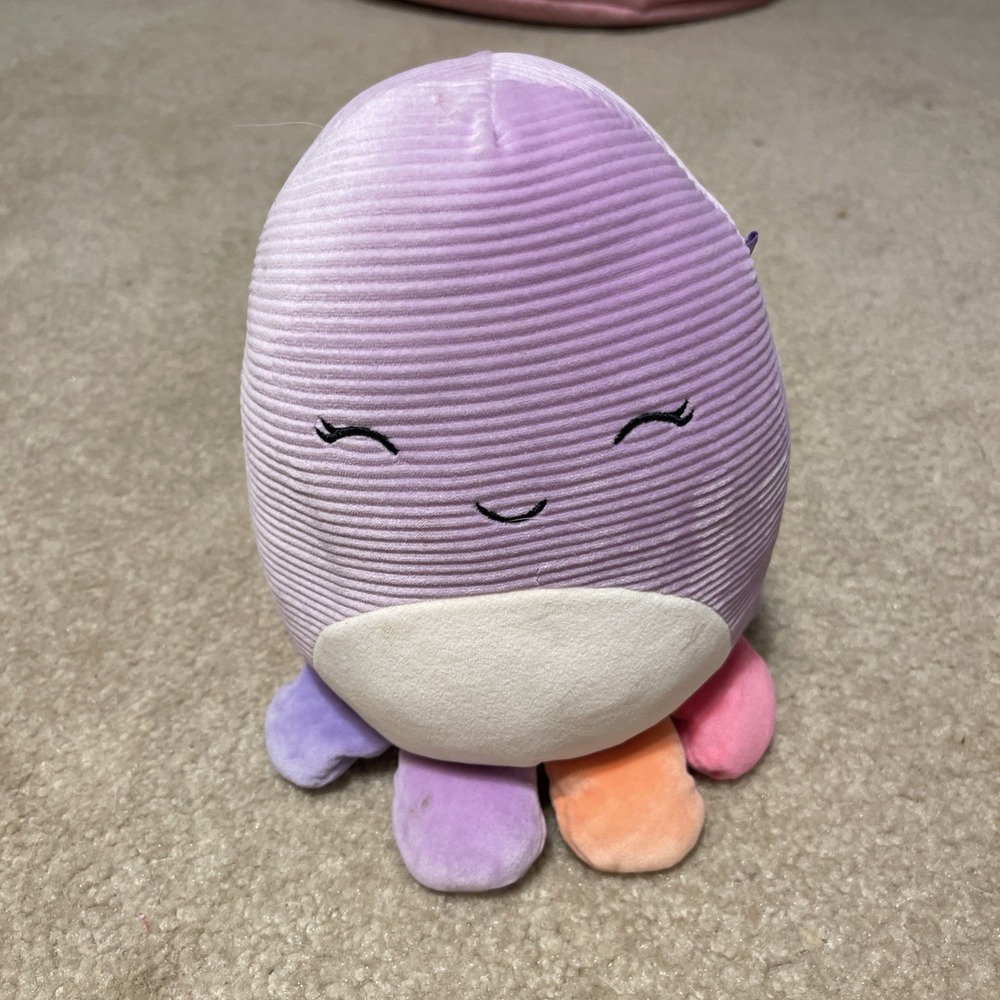 Squishmallows 5 Inch Squisharoy Corduroy Plush Beula The Purple Octopus‎